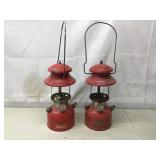 Coleman 200A red lanterns