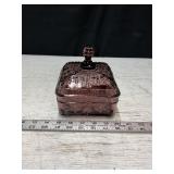 Tiara Indiana Glass, Bee Box, see description