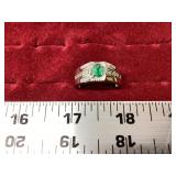 Ring w/ Green Main Stone