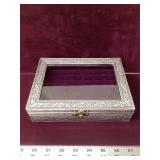 Silver Colored Ring Box