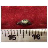 Silver Heart Ring