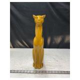 Vtg MCM Ceramic Cat, 17.5ï¿½ tall
