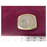 Steven L. Knight 1979 Bronze Raccoon Belt Buckle