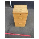 Wood Filing Cabinet 28ï¿½x15.5ï¿½x16ï¿½