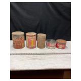 Vtg Decorative Cans