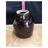 Antique Brown Stoneware Jug