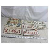 Assortment Of License Plates