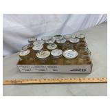 Flat of Mason jars