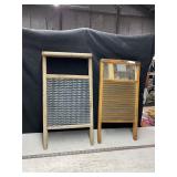 2 Decorative Washboards