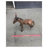 Concrete Donkey One Leg Missing