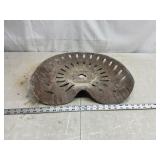 Metal Implement Seat