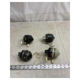 Vtg Zebco Closed Faced Reels