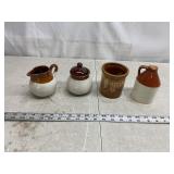 Stoneware Cream and Sugar and More