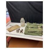 Vtg Claws, Bags, Jar