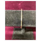 Gold Bracelet w/ 3 Stones