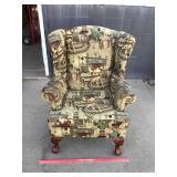 Cabin Themed Arm Chair 45ï¿½x36ï¿½26ï¿½