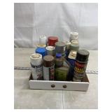 Assortment Of Paint and Other Chemical