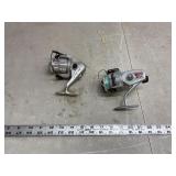 Two Spinning Reels