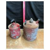 Small Galvanized Cans
