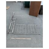 Metal Porch Railing, 53.5ï¿½ x 28ï¿½, & Side Piece