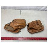 Vintage Baseball Gloves