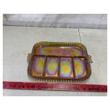 Carnival Glass Platter