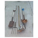 Assortment Of Yard Tools