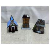 Tiffany style stained glass lamp covers