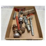 Balls & pins, steering spindle, etc