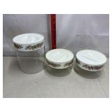 Pyrex Spice Of Life Canisters