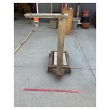 Platform Scale With Weights 43ï¿½x31ï¿½x35ï¿½