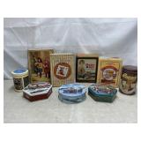 Advert tins, reproductions