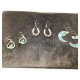 3 pair dangle earrings