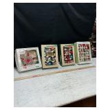 Vtg Christmas Ornaments, 2 Shiny Bright