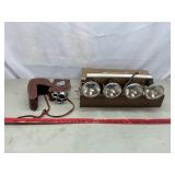 Vintage Lighting and Brownie Camcorder