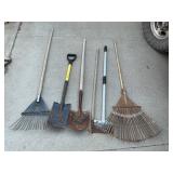 Assortment Of Yard Tools