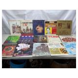 Vinyl records; Devo -Whip It! Marty Robbinï¿½s, etc
