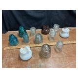 Assortment of glass insulator