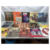 Vinyl records; Pat Boone, Bette Midler, etc