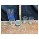 Paperweight and Vintage Glassware