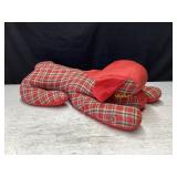 Handmade stuffed vintage dog