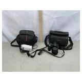 JVC Camcorder and Fine Pix Camera