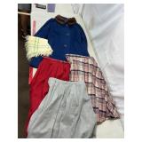 Wool Coat & Skirts