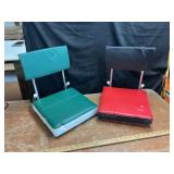 Pair of stadium seats