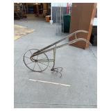 Antique Hand Pushed Cultivator