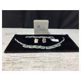 1960ï¿½s necklace/bracelet/screw earring set