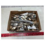 Assortment Of Silver Plated Flatware