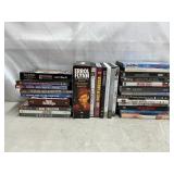 Movies, workout, comedy, etc DVDï¿½s