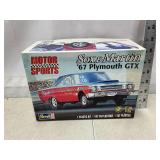 Revel Sox & Martin ï¿½67 Plymouth GTX plastic kit