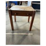 Antique Library Desk 30ï¿½x28ï¿½x26ï¿½